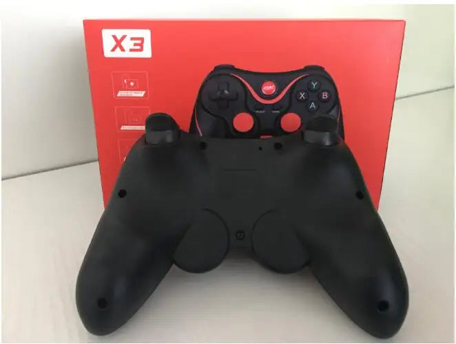 X3/T3 Wireless Gamepad Wireless Joystick Game Controller Bluetooth BT3.0 Joystick for IOS Andriod Phone PC Tablet TV Box Holder